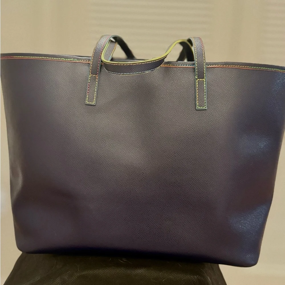 Kurt Geiger Deep Purple Richmond Shopper w Dustbag
